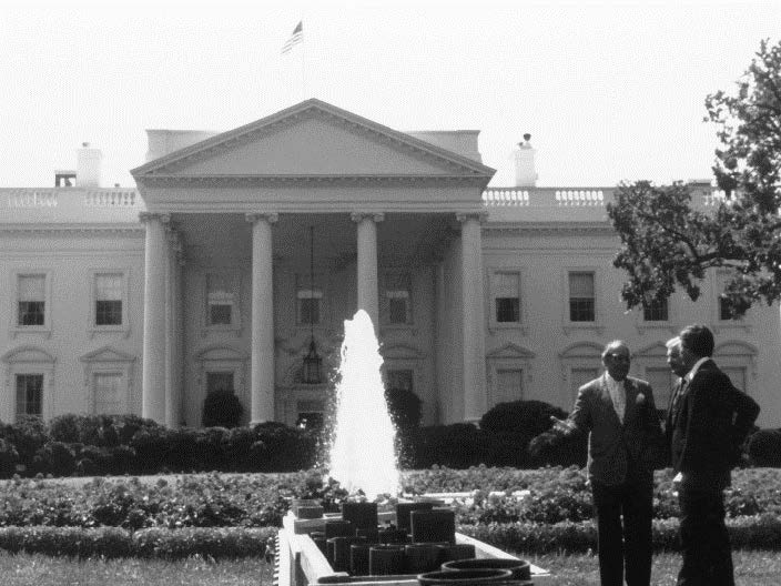 White House Display from North Lawn